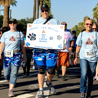 Image of The Colon and Rectal team participating in the Undy 5000 on a beautiful day in Phoenix!