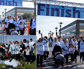 Images of Check Your Cheeks Team at Undy Run Walk 2018